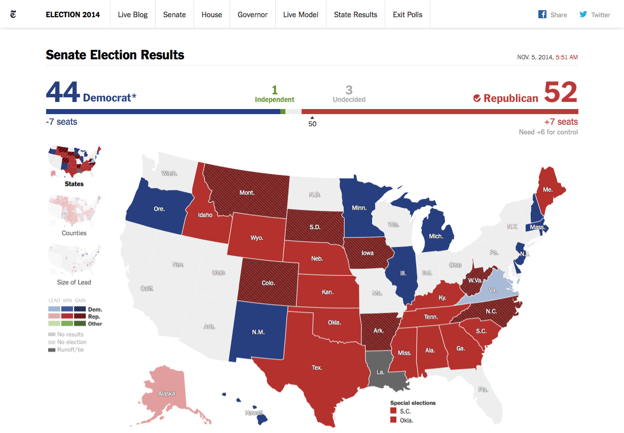 Election results. New York time data visualization. British election Results. Election information visualization.